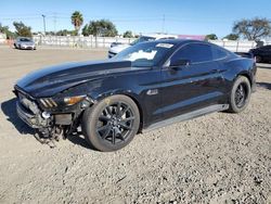 Ford Mustang GT salvage cars for sale: 2017 Ford Mustang GT