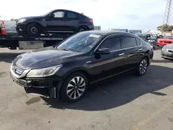 Salvage cars for sale from Copart Hayward, CA: 2015 Honda Accord Hybrid EXL