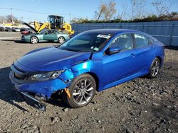 Salvage cars for sale at Marlboro, NY auction: 2020 Honda Civic EX