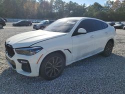 BMW x6 salvage cars for sale: 2021 BMW X6 XDRIVE40I