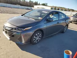 2020 Toyota Prius Prime LE en venta en Windham, ME