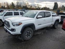 Carros salvage sin ofertas aún a la venta en subasta: 2019 Toyota Tacoma Double Cab