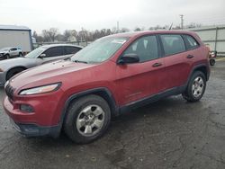 Jeep salvage cars for sale: 2015 Jeep Cherokee Sport