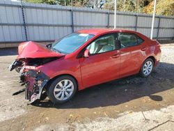 Salvage cars for sale from Copart Austell, GA: 2014 Toyota Corolla L