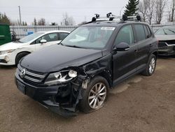 Salvage cars for sale at Bowmanville, ON auction: 2017 Volkswagen Tiguan Wolfsburg