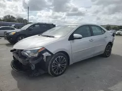 Toyota salvage cars for sale: 2015 Toyota Corolla L