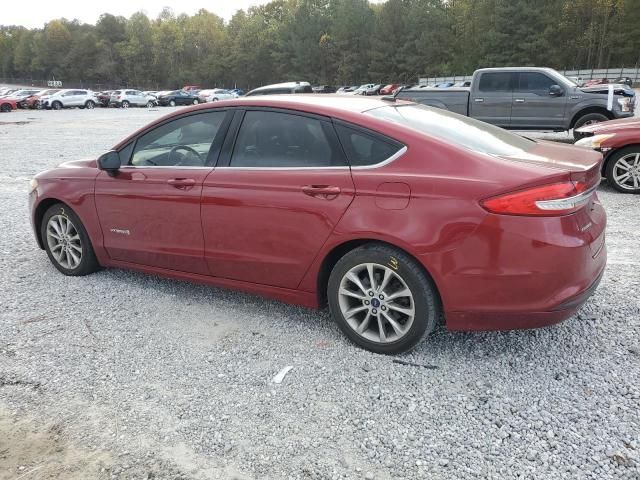 2017 Ford Fusion SE Hybrid