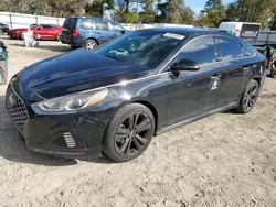 Salvage cars for sale at Hampton, VA auction: 2018 Hyundai Sonata Sport