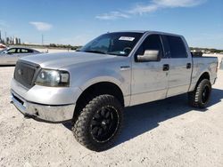 Salvage cars for sale at New Braunfels, TX auction: 2008 Ford F150 Supercrew