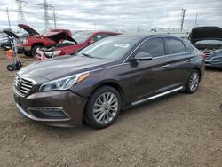 Salvage cars for sale at Elgin, IL auction: 2015 Hyundai Sonata Sport