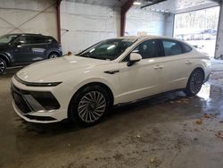 Salvage cars for sale at Center Rutland, VT auction: 2024 Hyundai Sonata Hybrid