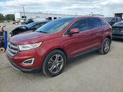 Ford Edge salvage cars for sale: 2017 Ford Edge Titanium