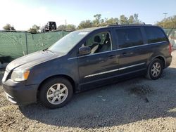 Salvage cars for sale at Riverview, FL auction: 2011 Chrysler Town & Country Touring