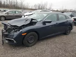 Honda salvage cars for sale: 2020 Honda Civic LX