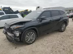 2022 Toyota Highlander Platinum en venta en San Antonio, TX