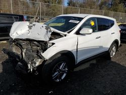 Salvage cars for sale at Waldorf, MD auction: 2017 Hyundai Santa FE Sport