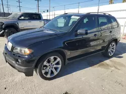 Salvage cars for sale at Sun Valley, CA auction: 2005 BMW X5 4.8IS