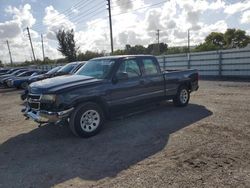 Chevrolet salvage cars for sale: 2007 Chevrolet Silverado C1500 Classic