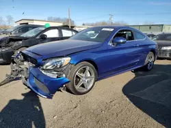 Mercedes-Benz salvage cars for sale: 2017 Mercedes-Benz C 300 4matic