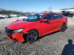 Salvage cars for sale at Hueytown, AL auction: 2020 Honda Civic Sport