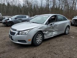 Chevrolet salvage cars for sale: 2011 Chevrolet Cruze LS