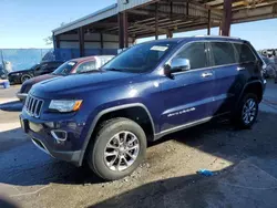 Salvage cars for sale at Riverview, FL auction: 2014 Jeep Grand Cherokee Limited