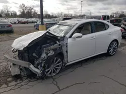 Salvage cars for sale from Copart Fort Wayne, IN: 2012 Lexus IS 250