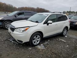 Salvage cars for sale at Windsor, NJ auction: 2015 Subaru Forester 2.5I Premium