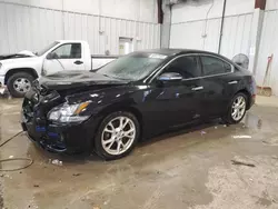 Nissan salvage cars for sale: 2012 Nissan Maxima S