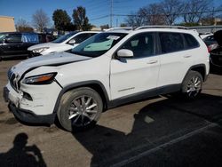 Jeep salvage cars for sale: 2016 Jeep Cherokee Limited