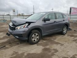 Vehiculos salvage en venta de Copart Chicago Heights, IL: 2016 Honda CR-V LX