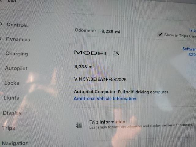 2023 Tesla Model 3