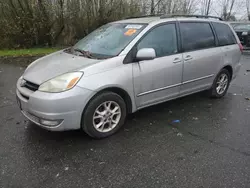 Toyota salvage cars for sale: 2004 Toyota Sienna XLE