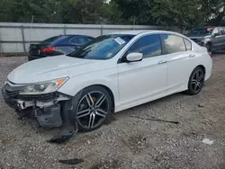 Salvage cars for sale at Greenwell Springs, LA auction: 2016 Honda Accord Sport