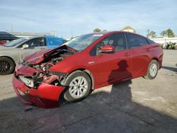 Salvage cars for sale at Tulsa, OK auction: 2017 Toyota Prius