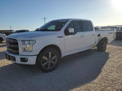 Ford f150 Supercrew salvage cars for sale: 2016 Ford F150 Supercrew