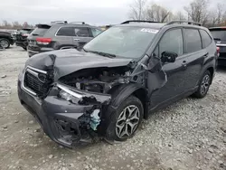 Salvage cars for sale at Cahokia Heights, IL auction: 2020 Subaru Forester Premium