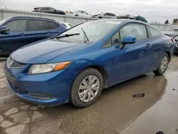 Carros salvage sin ofertas aún a la venta en subasta: 2012 Honda Civic LX