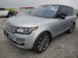 Salvage cars for sale at Cahokia Heights, IL auction: 2016 Land Rover Range Rover HSE