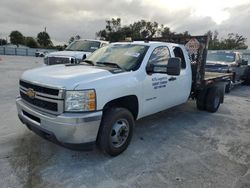 Salvage trucks for sale at Arcadia, FL auction: 2013 Chevrolet Silverado C3500