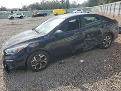 Salvage cars for sale at Riverview, FL auction: 2019 KIA Forte FE