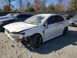 Salvage cars for sale at Waldorf, MD auction: 2015 Mitsubishi Lancer ES