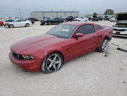 Salvage cars for sale from Copart Haslet, TX: 2010 Ford Mustang GT