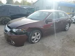 Acura salvage cars for sale: 2012 Acura TSX