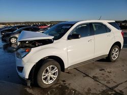 Chevrolet salvage cars for sale: 2017 Chevrolet Equinox LS