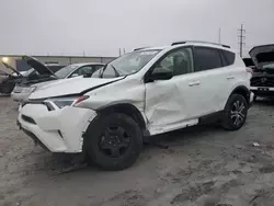 Salvage cars for sale at Haslet, TX auction: 2017 Toyota Rav4 LE