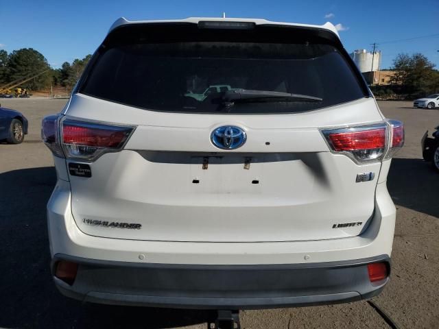 2016 Toyota Highlander Hybrid Limited