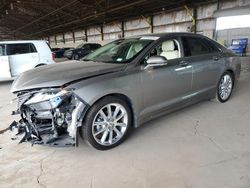 Salvage cars for sale at Phoenix, AZ auction: 2015 Lincoln MKZ Hybrid