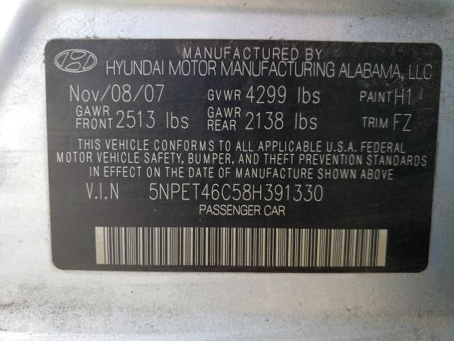 2008 Hyundai Sonata GLS