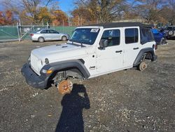 Jeep Wrangler Unlimited Sport salvage cars for sale: 2022 Jeep Wrangler Unlimited Sport